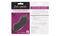 Foot Petals Backof Heel Black